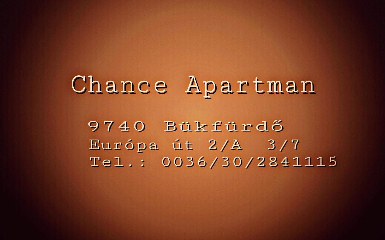 Chance Apartman Buekfuerdo Exteriér fotografie